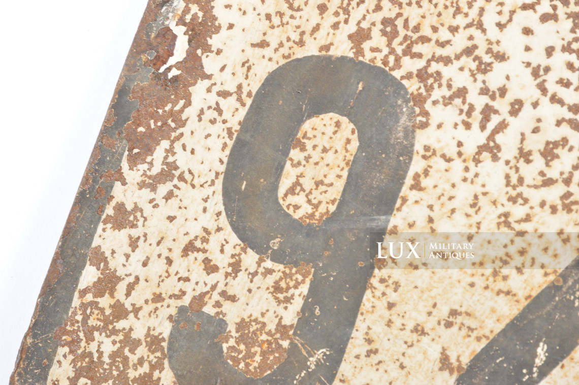 Plaque d'immatriculation de véhicule allemand, « Wehrmacht » - photo 10