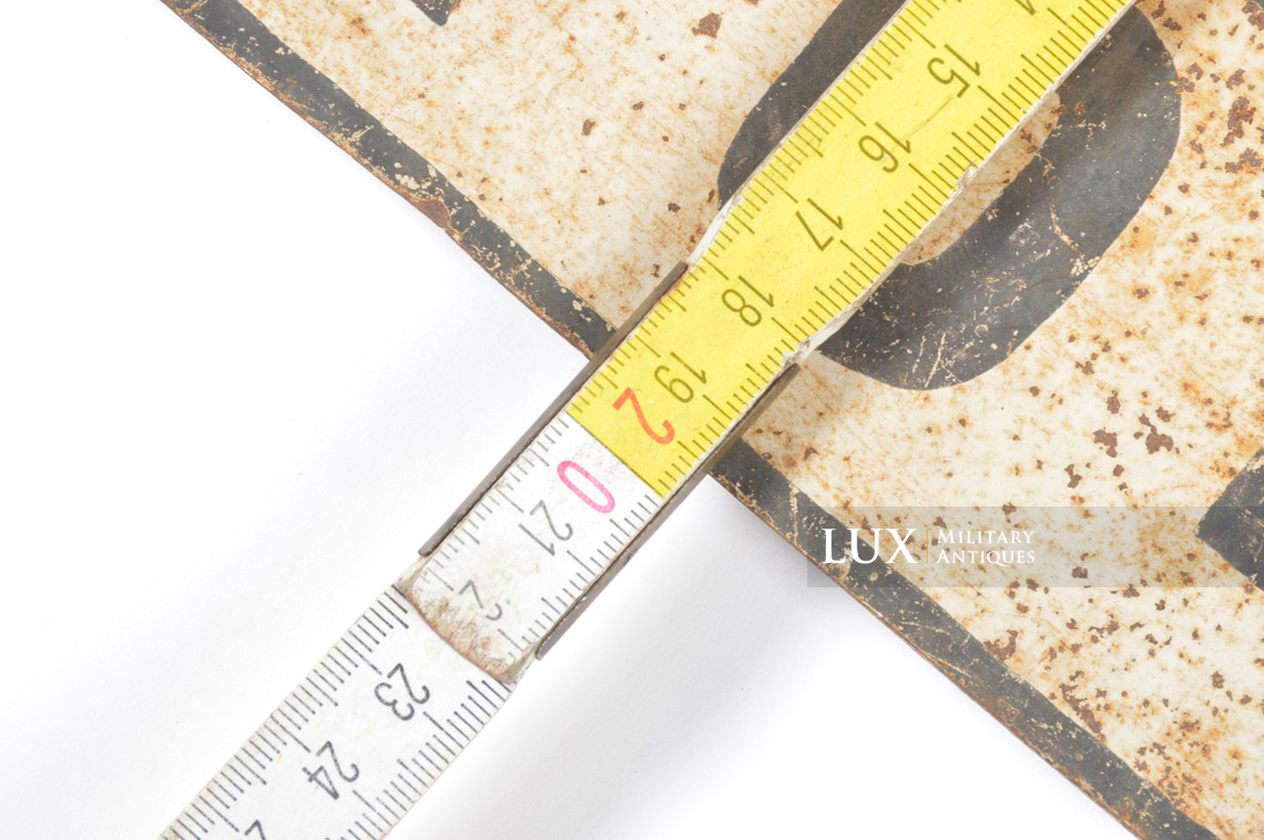 Plaque d'immatriculation de véhicule allemand, « Wehrmacht » - photo 23