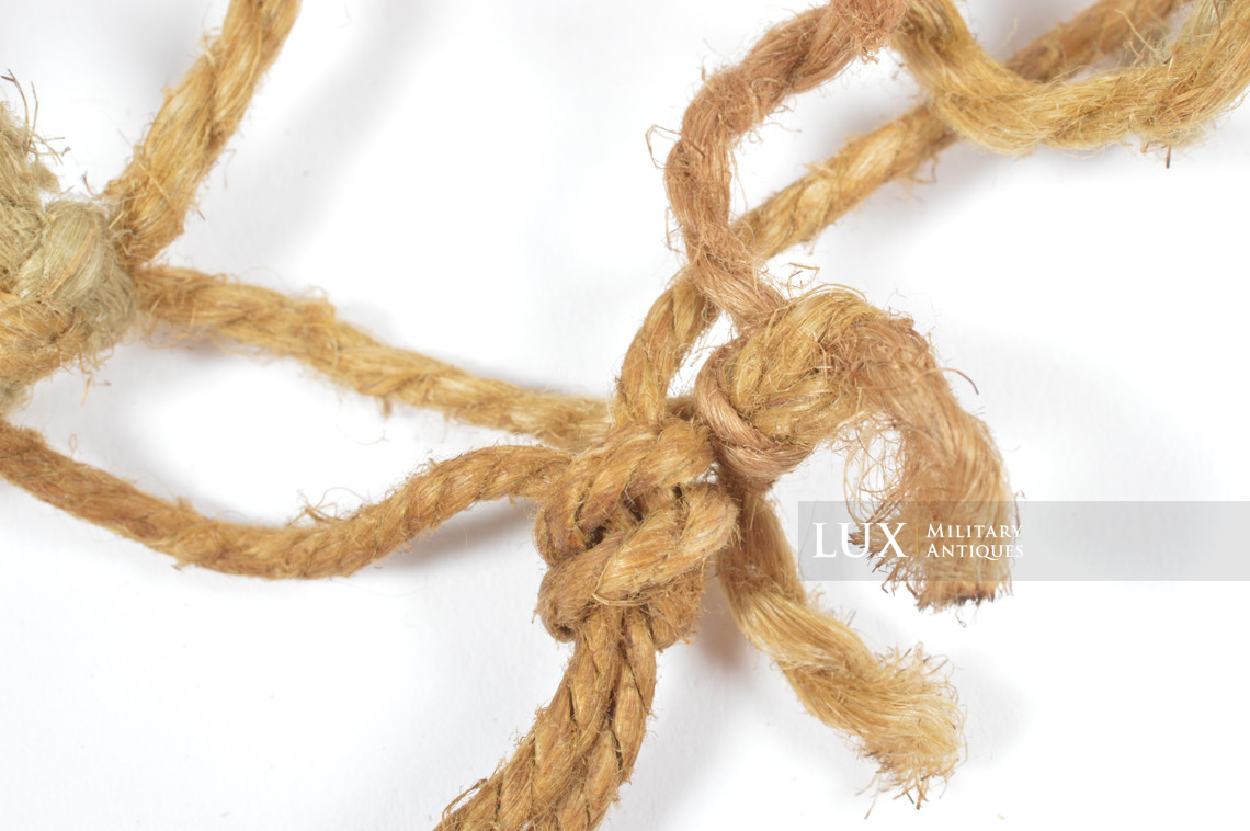 Early German helmet issued camouflage net, « Tarnnetz » - photo 12