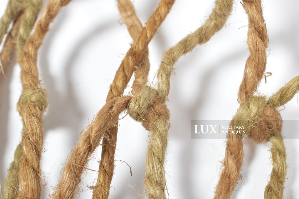 Early German helmet issued camouflage net, « Tarnnetz » - photo 13