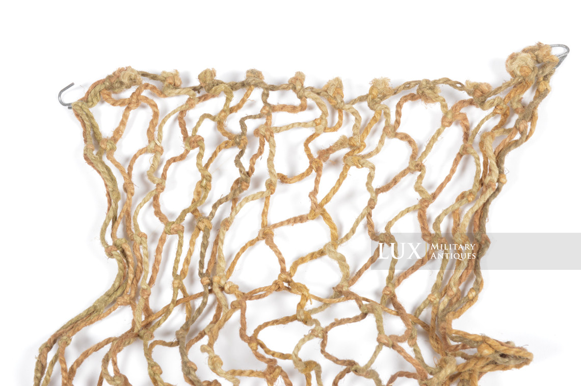 Early German helmet issued camouflage net, « Tarnnetz » - photo 8