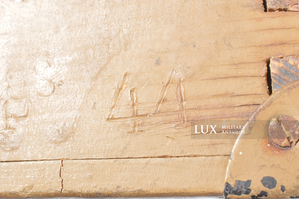 German late-war special issue blackout reading light storage box, « Beleuchtung » - photo 15