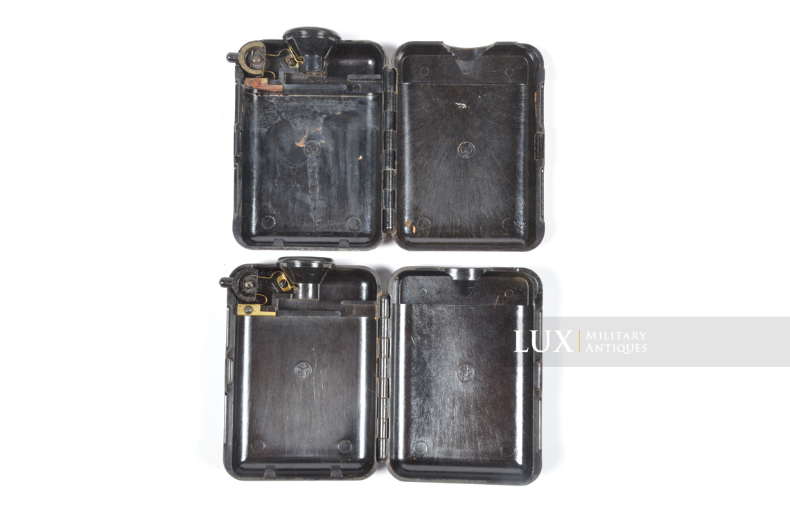 German late-war special issue blackout reading light storage box, « Beleuchtung » - photo 27