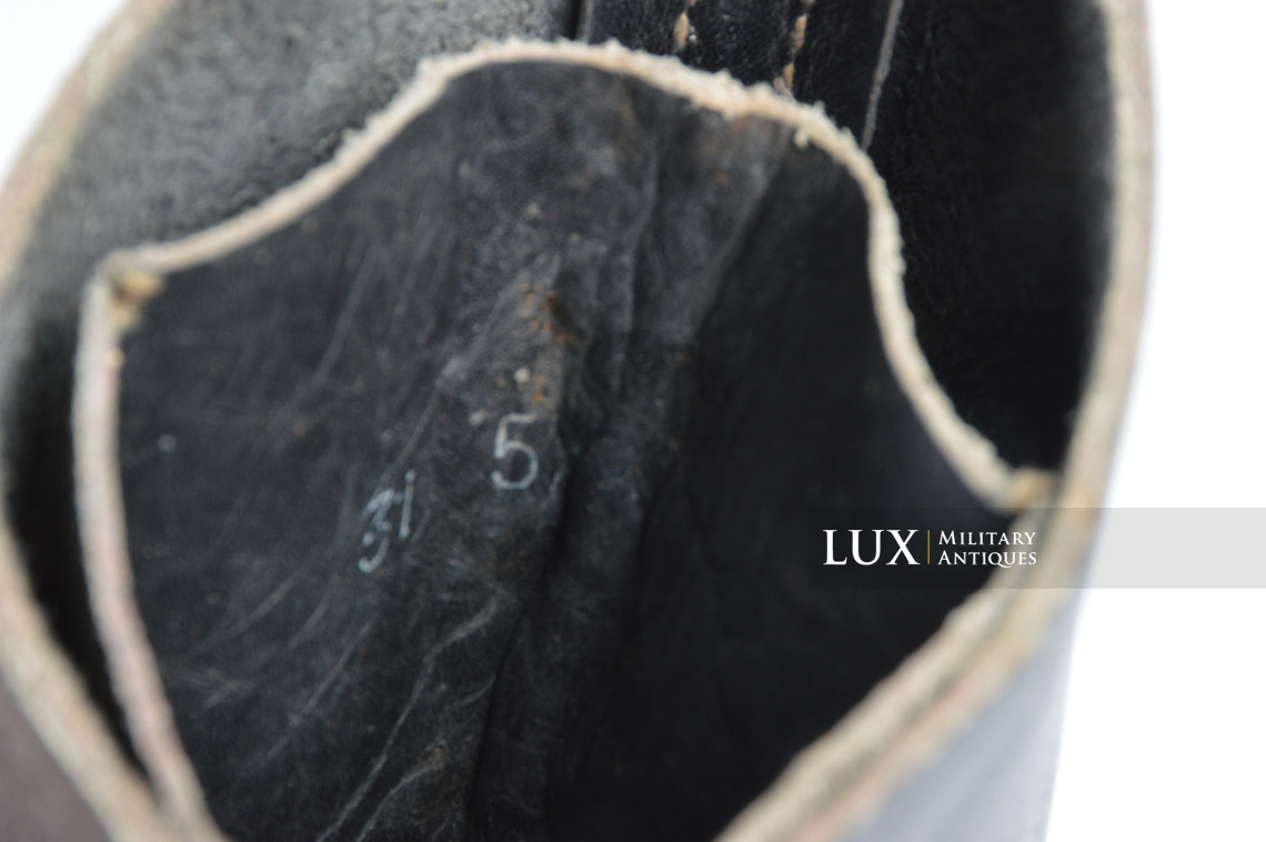 Bottes de saut de parachutiste allemand fin de guerre - photo 26