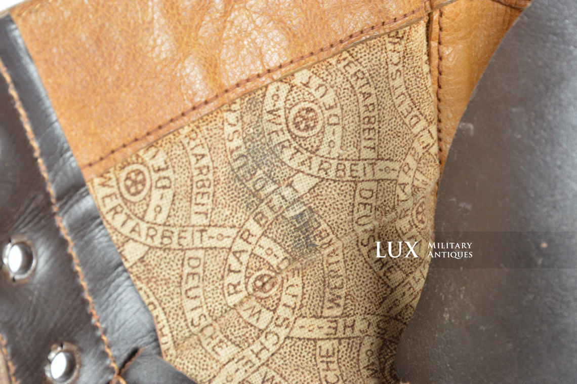 Mid-war German Fallschirmjäger jump boot - photo 18