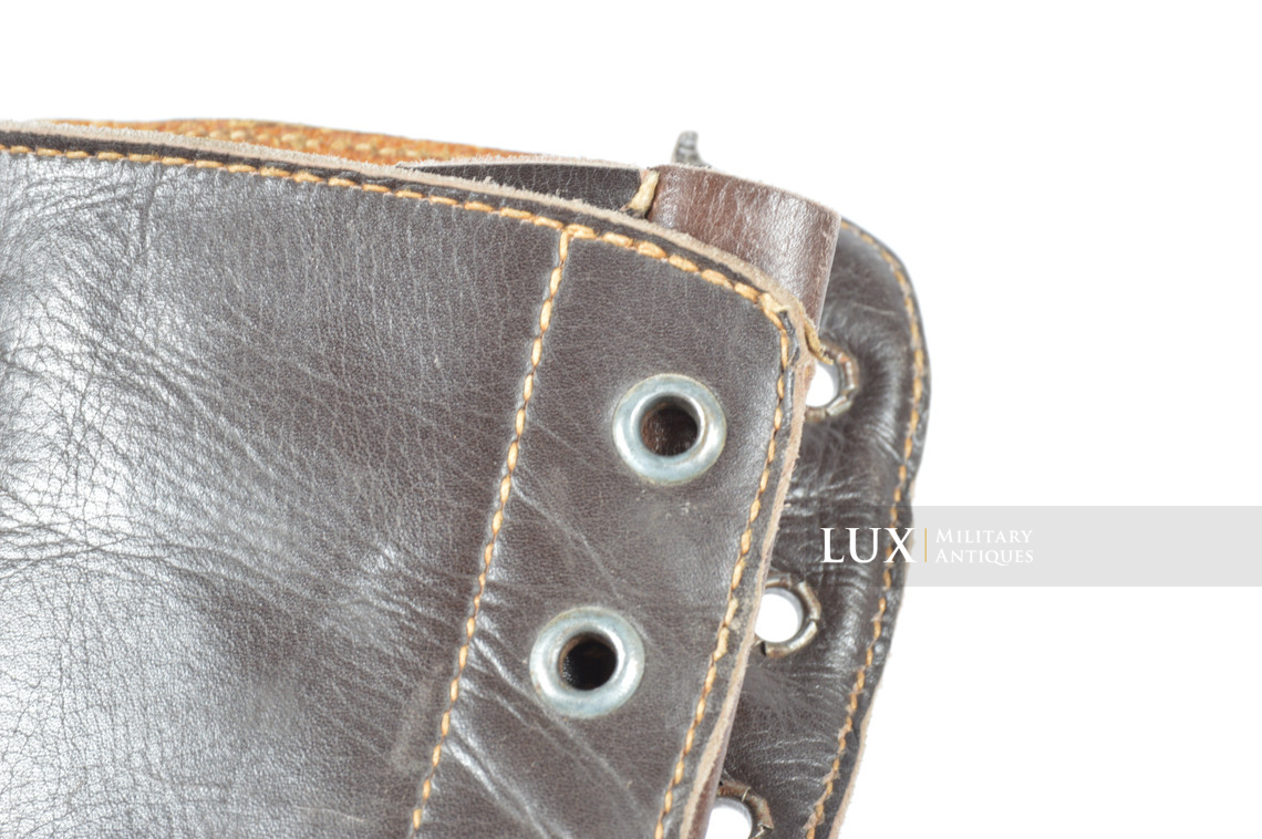 Mid-war German Fallschirmjäger jump boot - photo 21