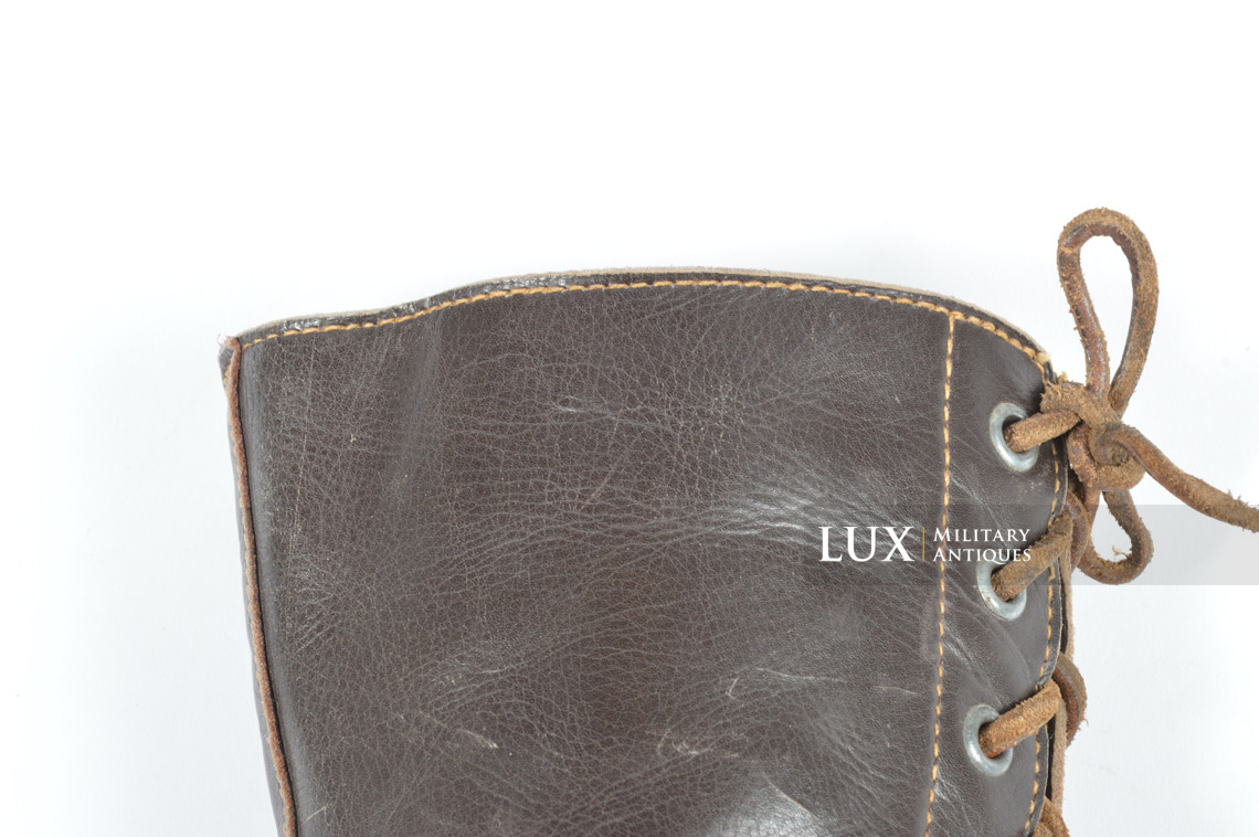 Mid-war German Fallschirmjäger jump boot - photo 8