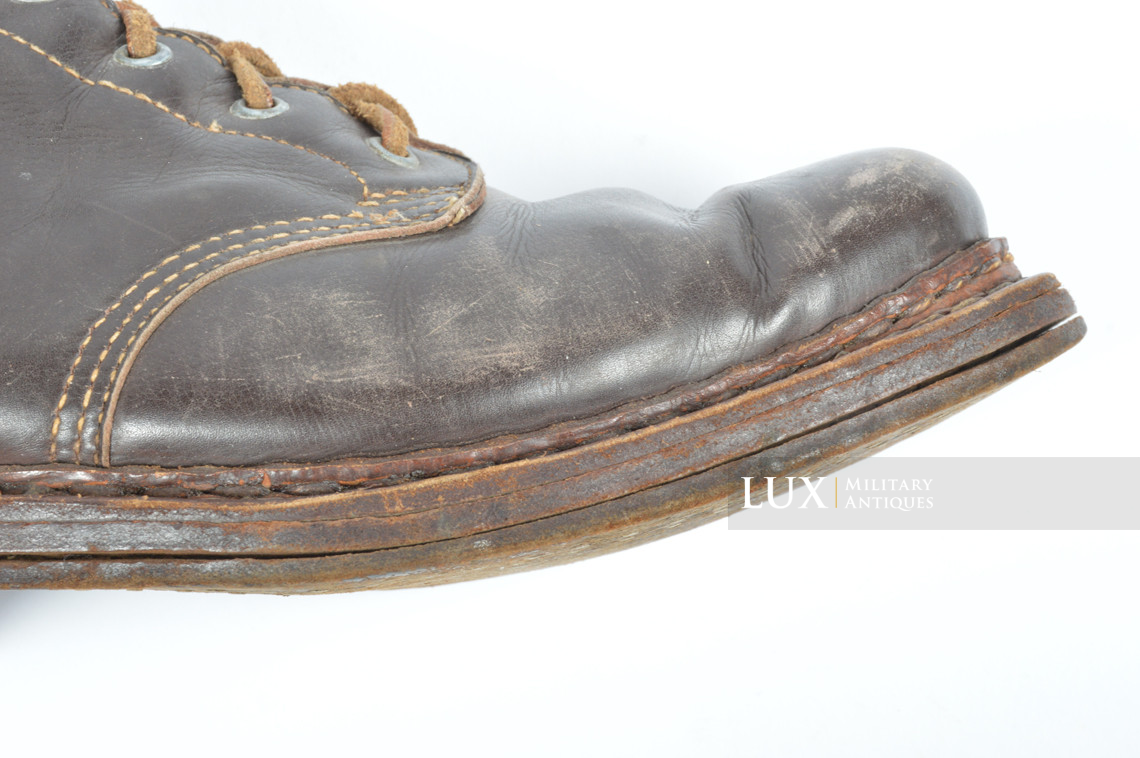 Mid-war German Fallschirmjäger jump boot - photo 11