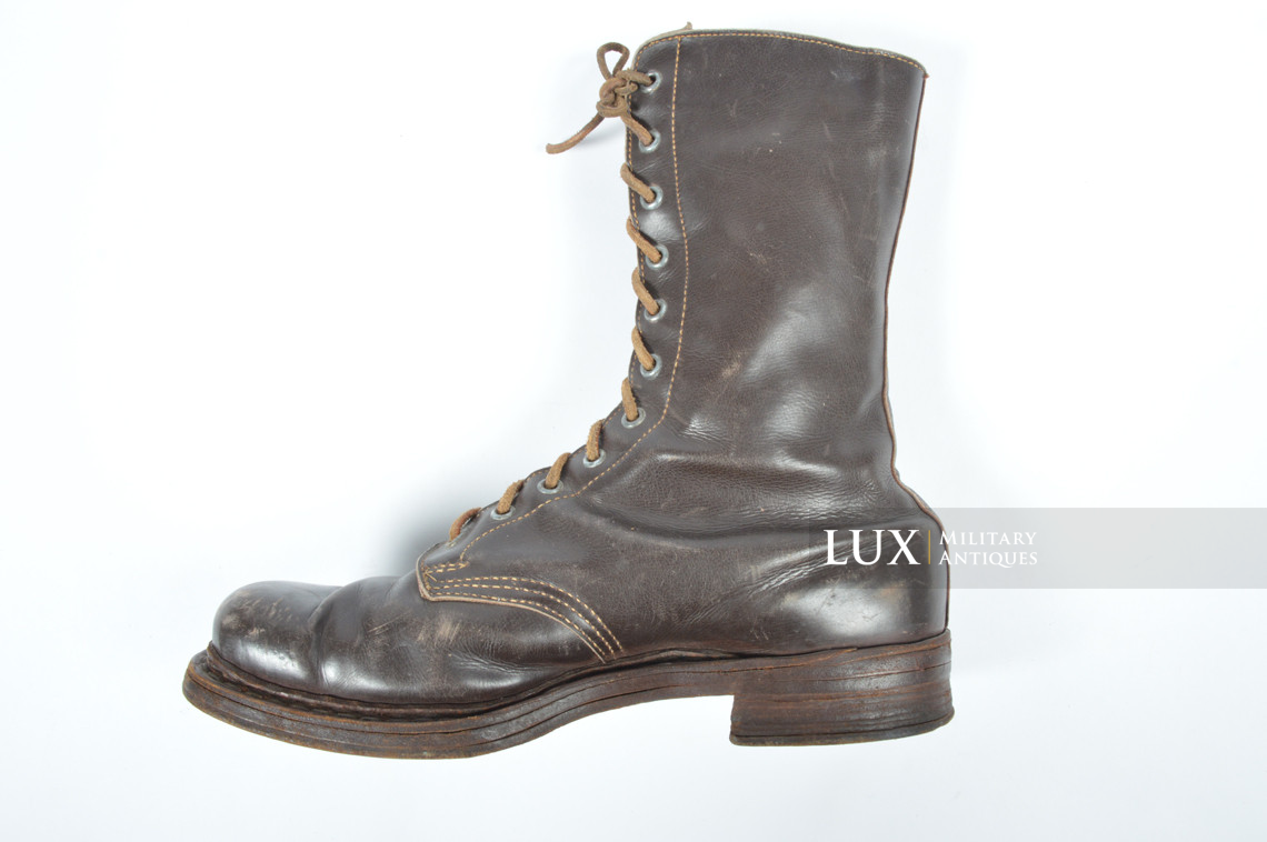 Mid-war German Fallschirmjäger jump boot - photo 12