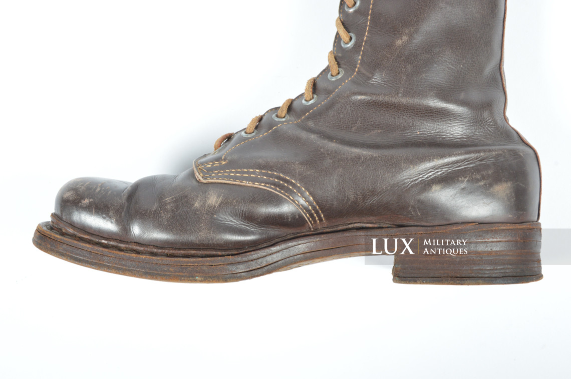 Mid-war German Fallschirmjäger jump boot - photo 14