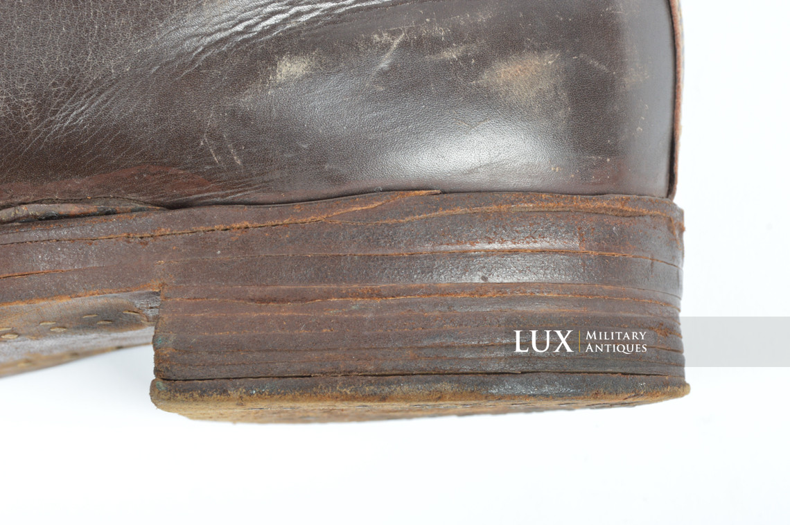 Mid-war German Fallschirmjäger jump boot - photo 15