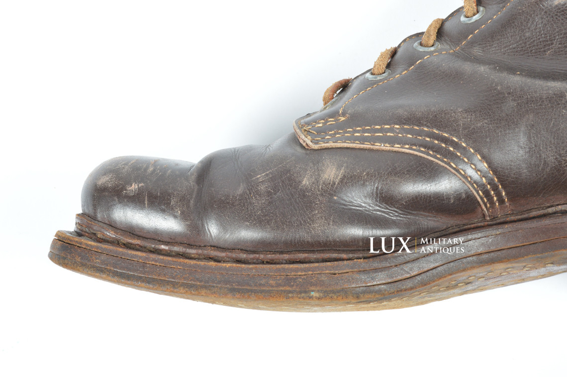 Mid-war German Fallschirmjäger jump boot - photo 16