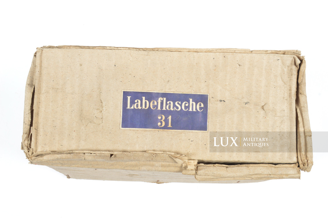 Unissued and boxed early-war German medics canteen, « LABEFLASCHE 31 » - photo 9