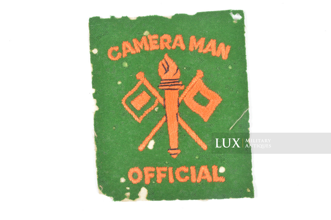 USN war correspondent patch grouping - photo 14