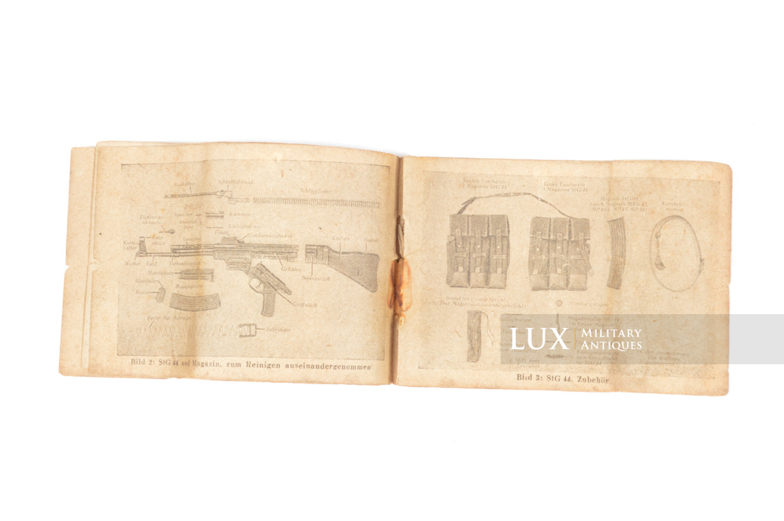 German MP44 weapons information and instructional booklet, « Sturmgewehr » - photo 9