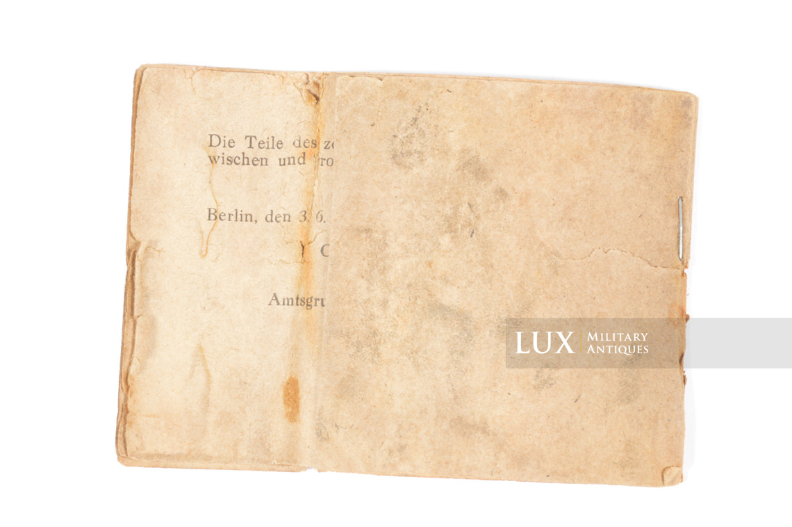 German MP44 weapons information and instructional booklet, « Sturmgewehr » - photo 10