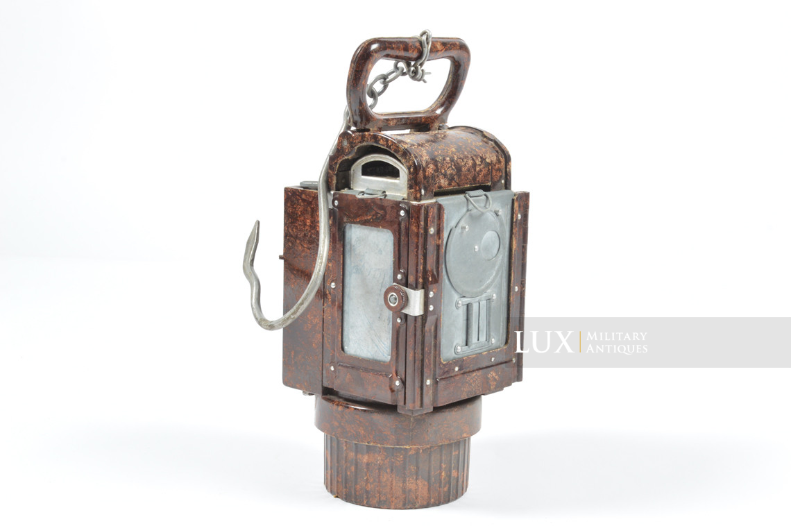 Lanterne allemande à carbure en bakelite, « Einheitslaterne » - photo 10