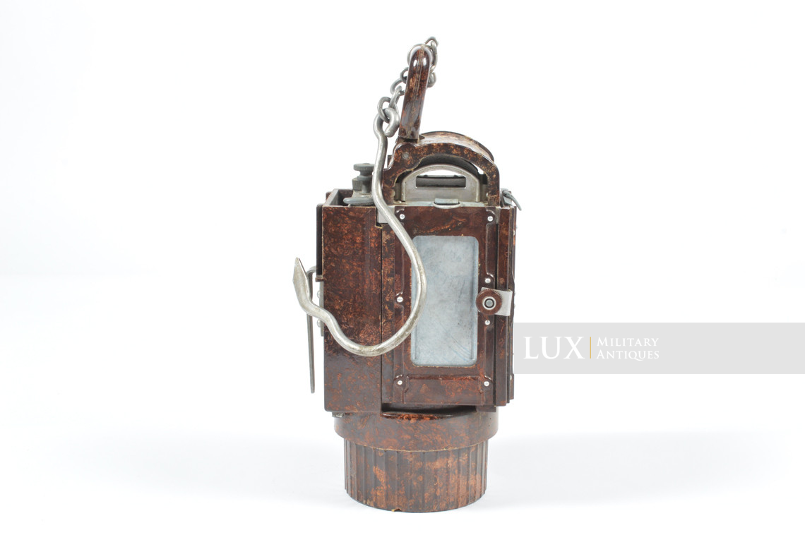 Lanterne allemande à carbure en bakelite, « Einheitslaterne » - photo 11