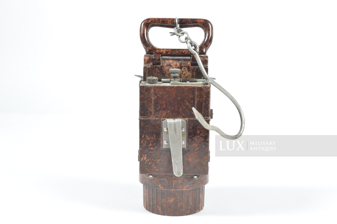Lanterne allemande à carbure en bakelite, « Einheitslaterne » - photo 12
