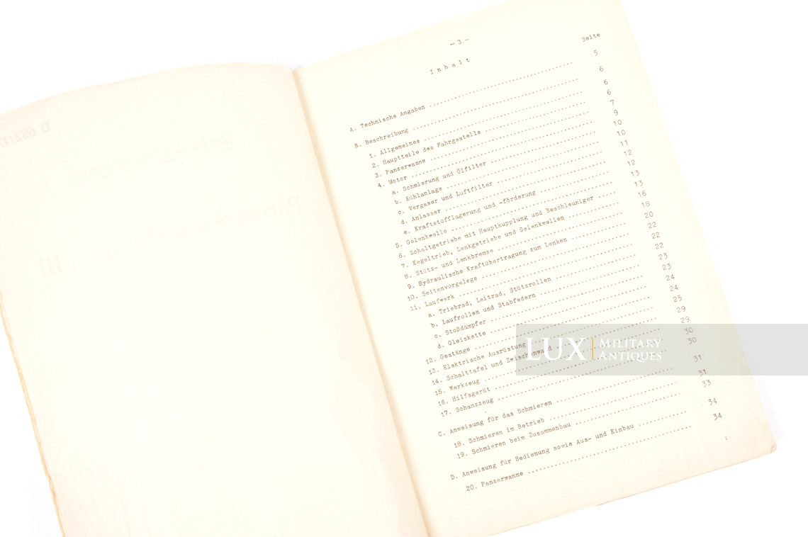 Rare German panzer III manual, « Sd.Kfz 141 » - photo 9
