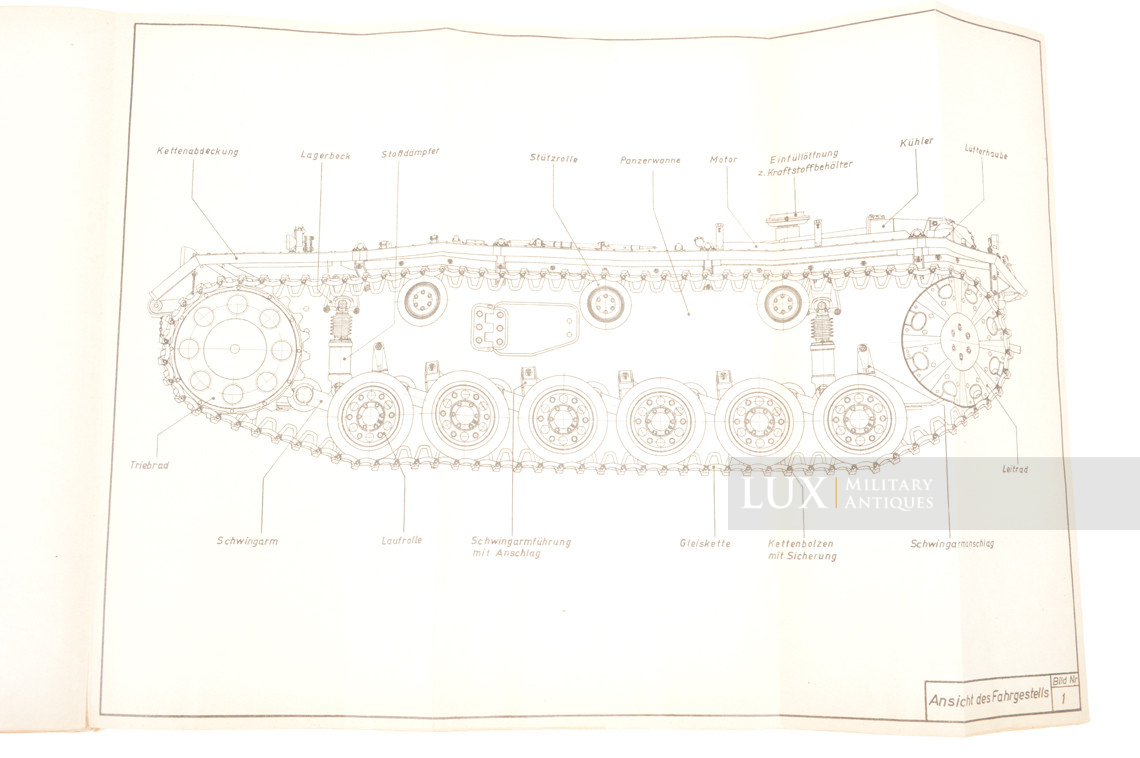 Rare German panzer III manual, « Sd.Kfz 141 » - photo 13