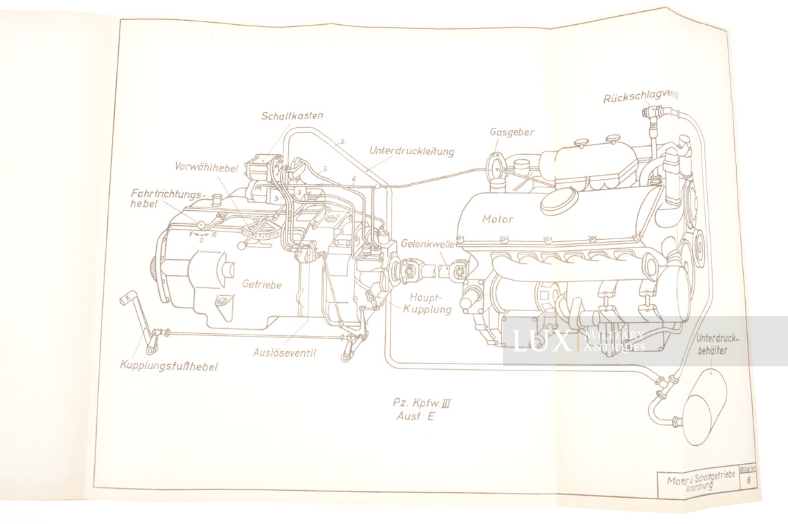 Rare German panzer III manual, « Sd.Kfz 141 » - photo 15