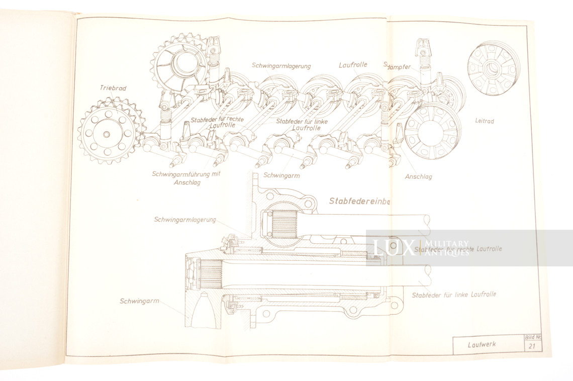 Rare German panzer III manual, « Sd.Kfz 141 » - photo 17
