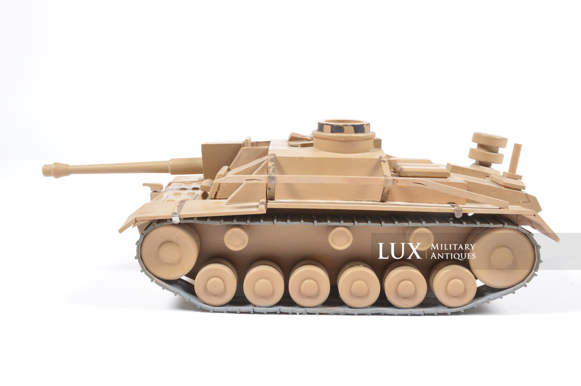 German army panzer recognition and training model, « Sturmgeshutz III » - photo 9