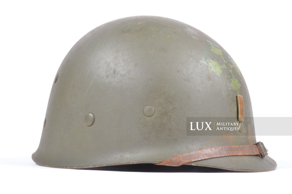 USM1 4th Infantry Division 2nd Lt. helmet liner, « D-Day / Normandy » - photo 9