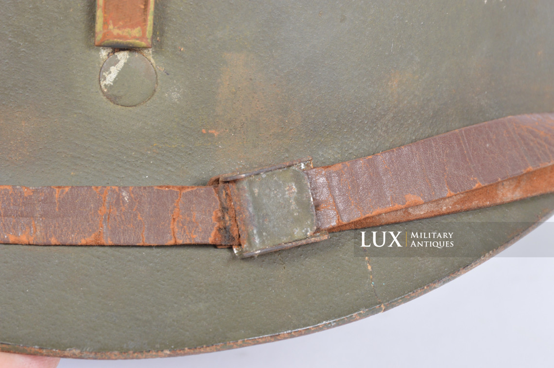 USM1 4th Infantry Division 2nd Lt. helmet liner, « D-Day / Normandy » - photo 23