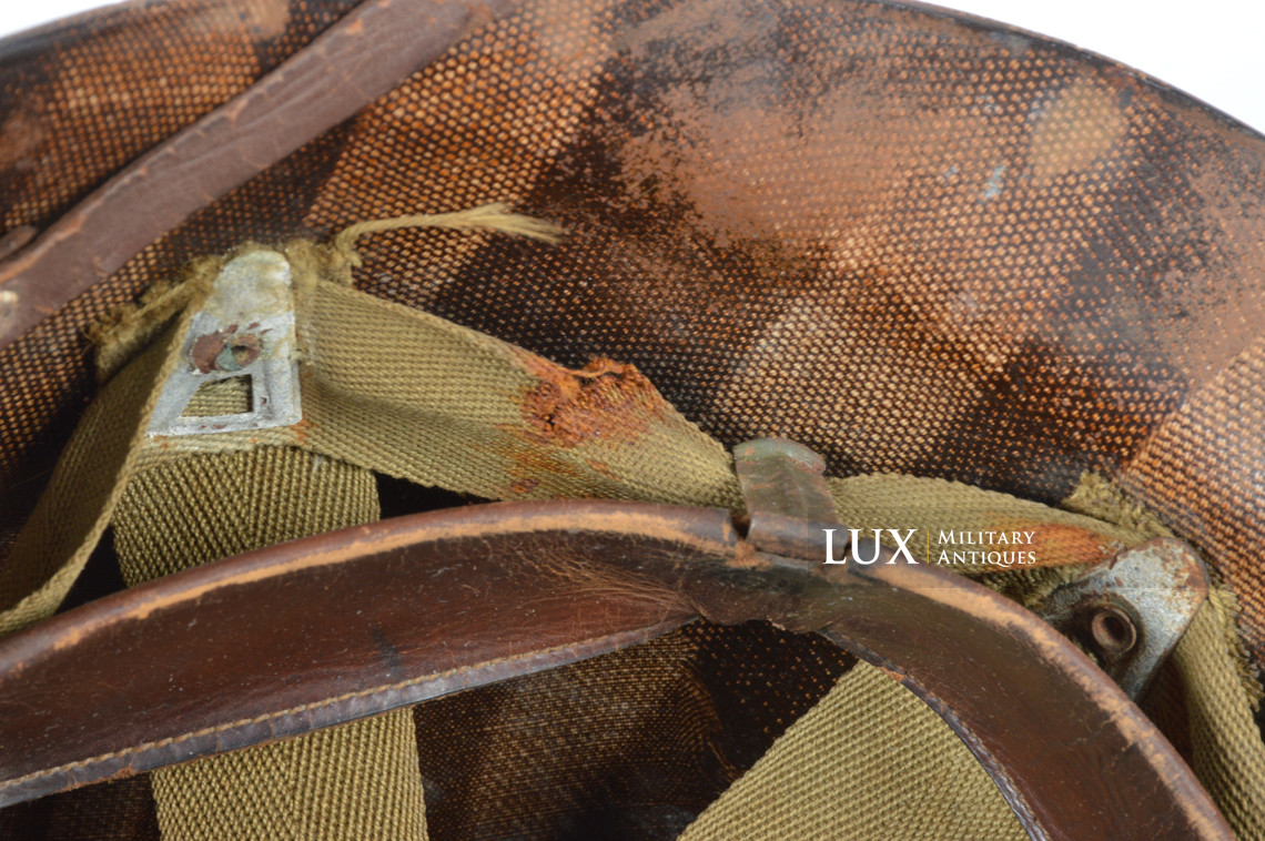 USM1 4th Infantry Division 2nd Lt. helmet liner, « D-Day / Normandy » - photo 27