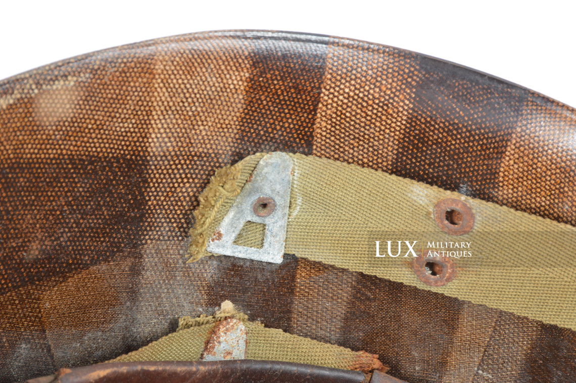 USM1 4th Infantry Division 2nd Lt. helmet liner, « D-Day / Normandy » - photo 30