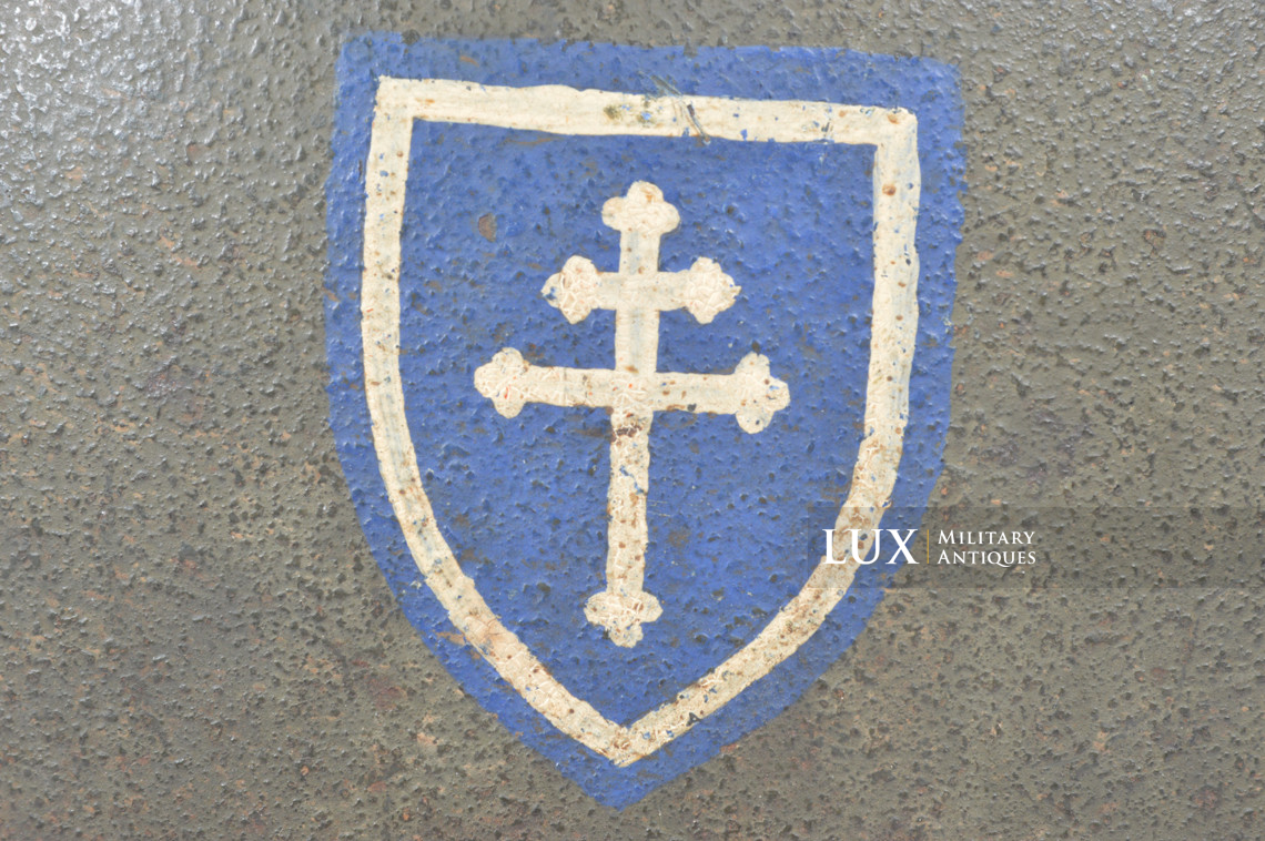 USM1 Captain 79th Infantry Division combat helmet, « untouched / ETO » - photo 19