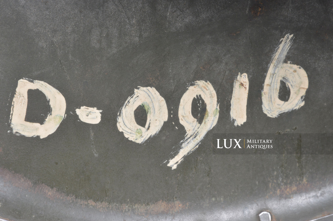 USM1 Captain 79th Infantry Division combat helmet, « untouched / ETO » - photo 39