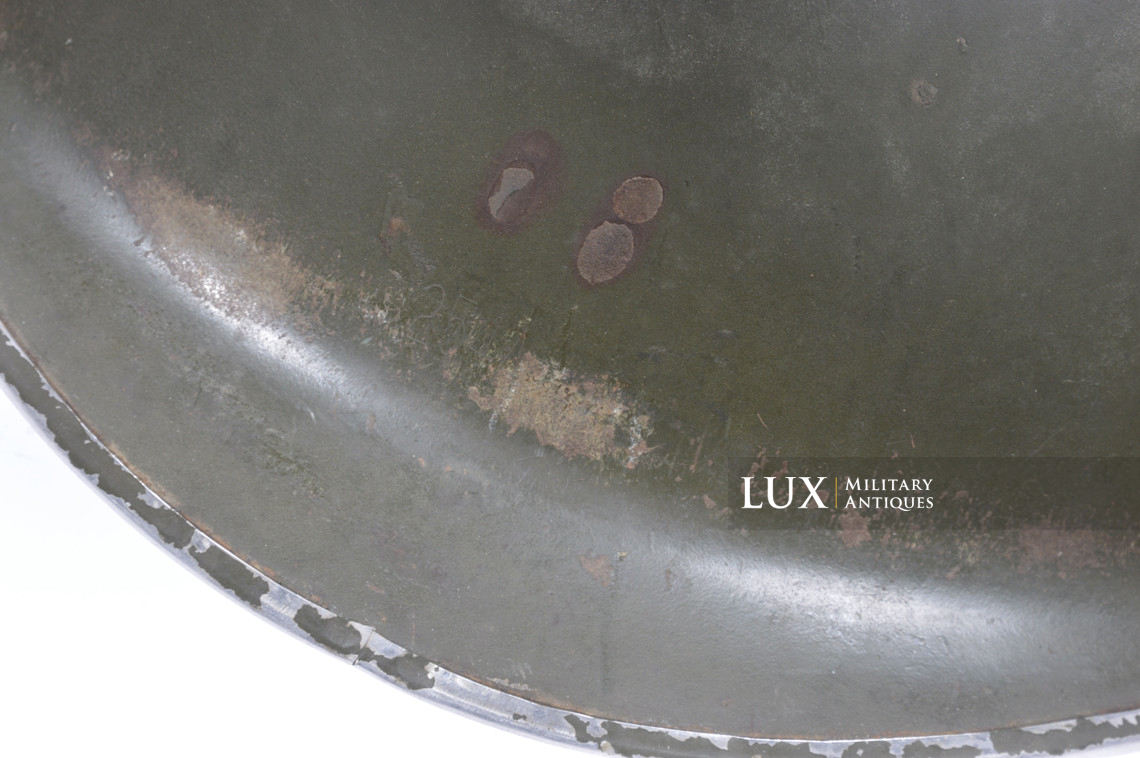 USM1 Captain 79th Infantry Division combat helmet, « untouched / ETO » - photo 40