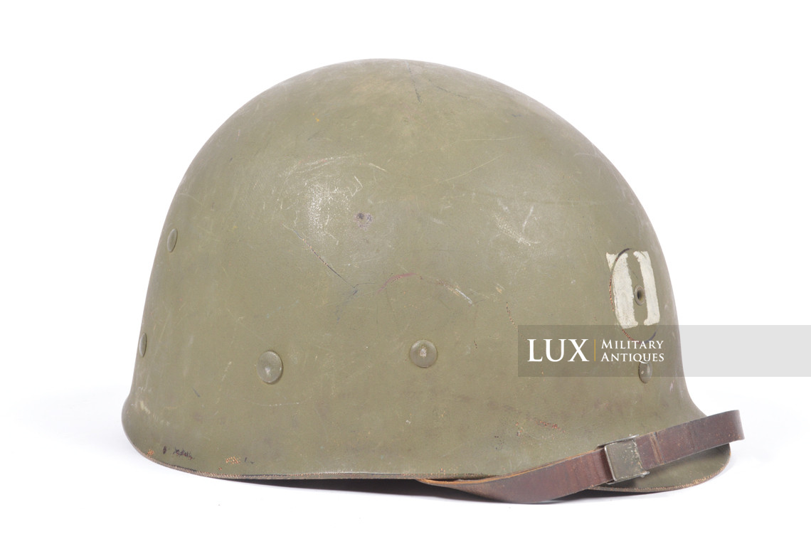 USM1 Captain 79th Infantry Division combat helmet, « untouched / ETO » - photo 49