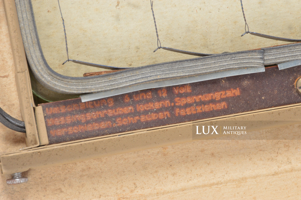 Pare-brise chauffant pour véhicule allemand, « Kubel / Schwimmwagen » - photo 14