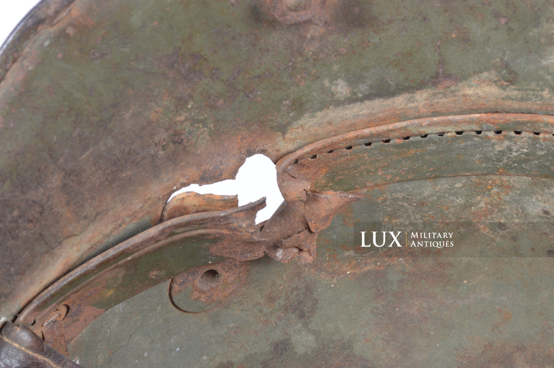 M16 German combat battle damaged helmet, « Si.66 » - photo 21