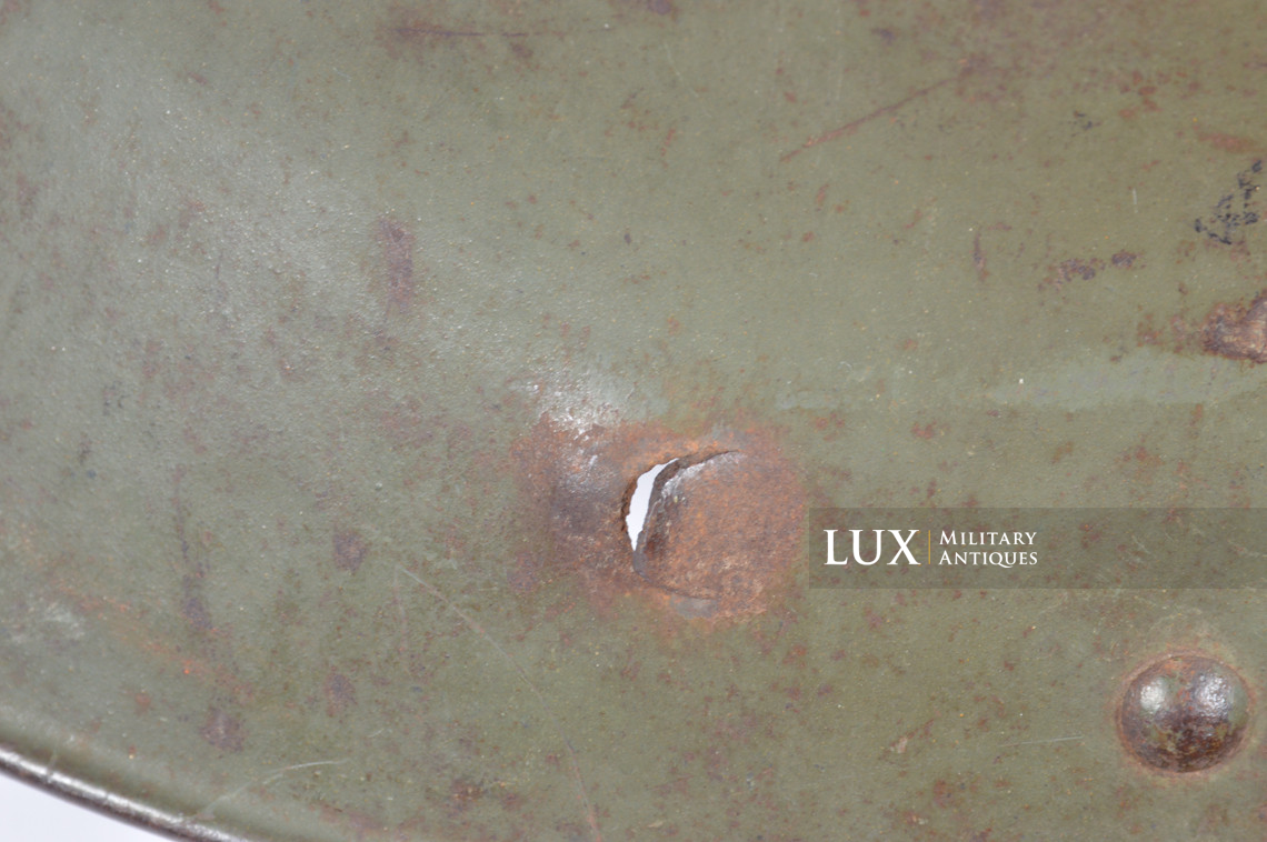 M16 German combat battle damaged helmet, « Si.66 » - photo 18