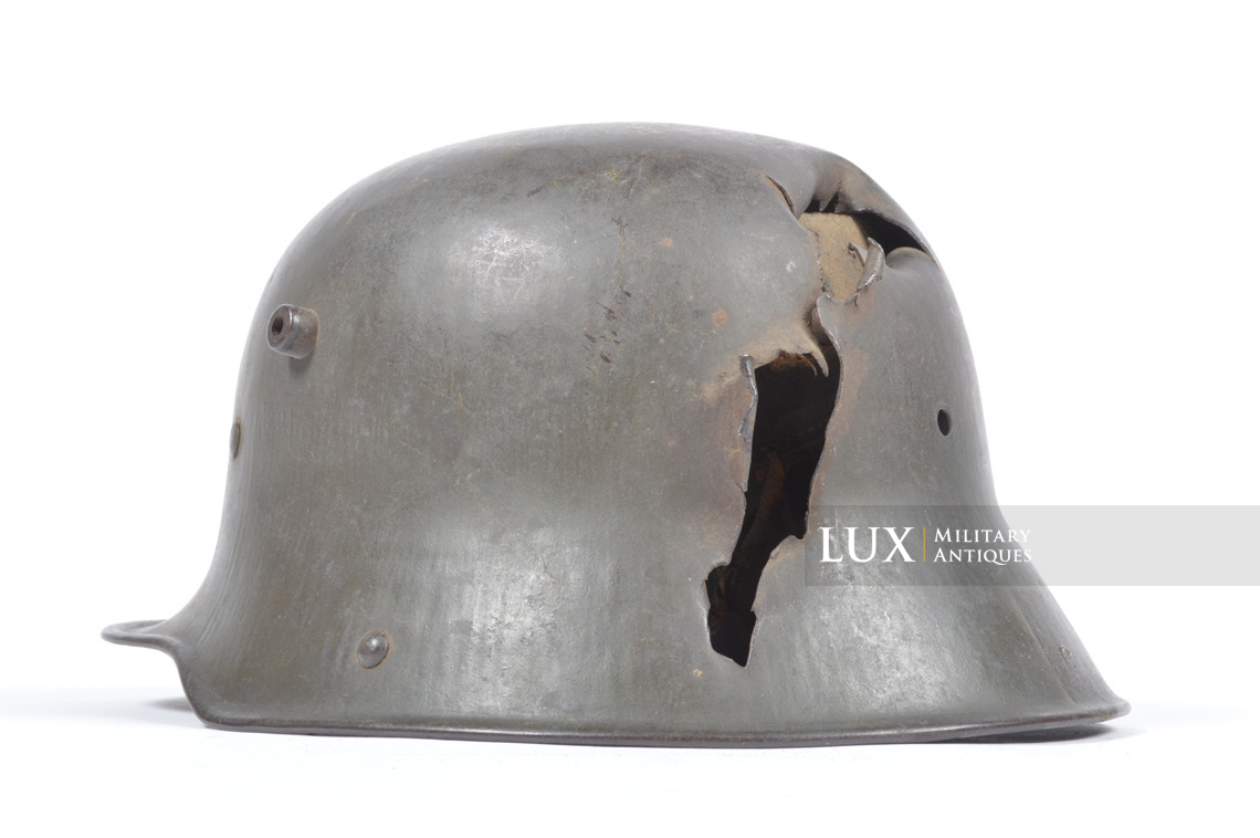 M16 German combat battle damage helmet, « Si.66 / kannonier » - photo 14