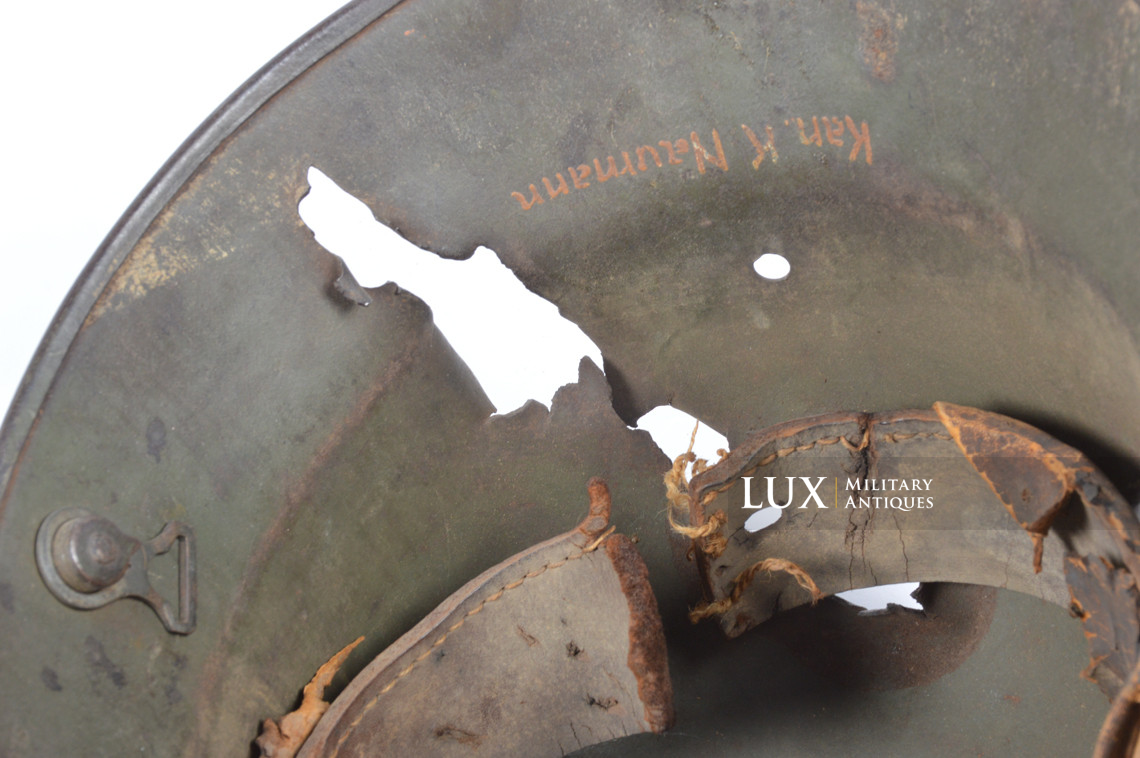 M16 German combat battle damage helmet, « Si.66 / kannonier » - photo 20