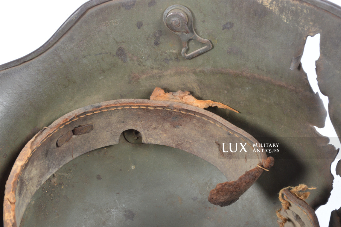 M16 German combat battle damage helmet, « Si.66 / kannonier » - photo 21