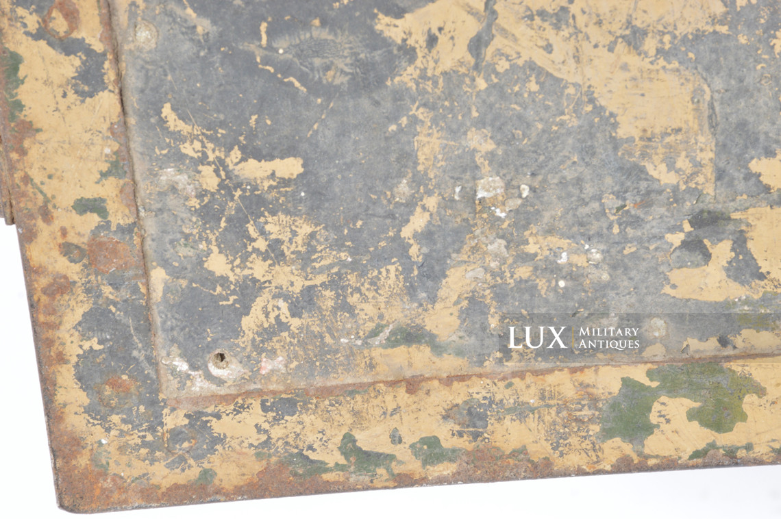 Camouflaged German radio accessories crate, « Torn.Fu.d2 Zubehör » - photo 11