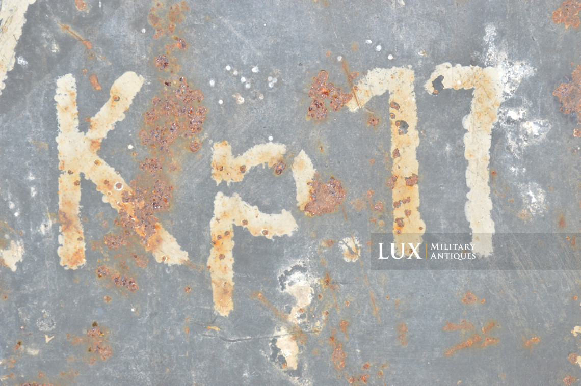 German motorcycle side compartment packtasche, « unit marked » - photo 12