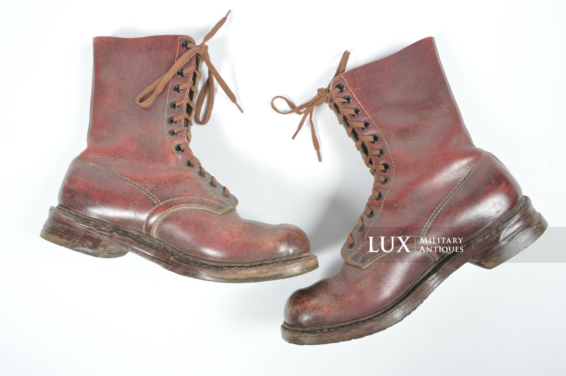 Rare early German paratrooper combat boots, « 1940 » - photo 8