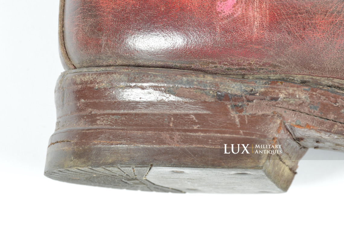 Rare early German paratrooper combat boots, « 1940 » - photo 12