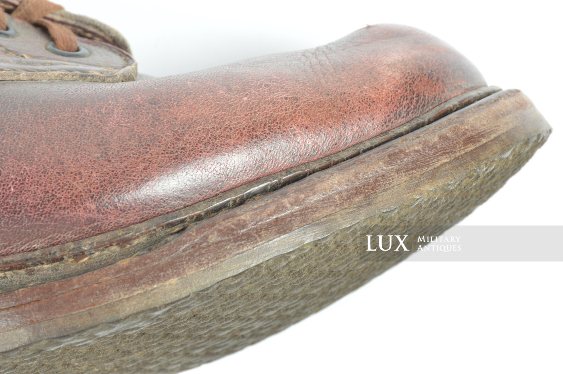 Rare early German paratrooper combat boots, « 1940 » - photo 13