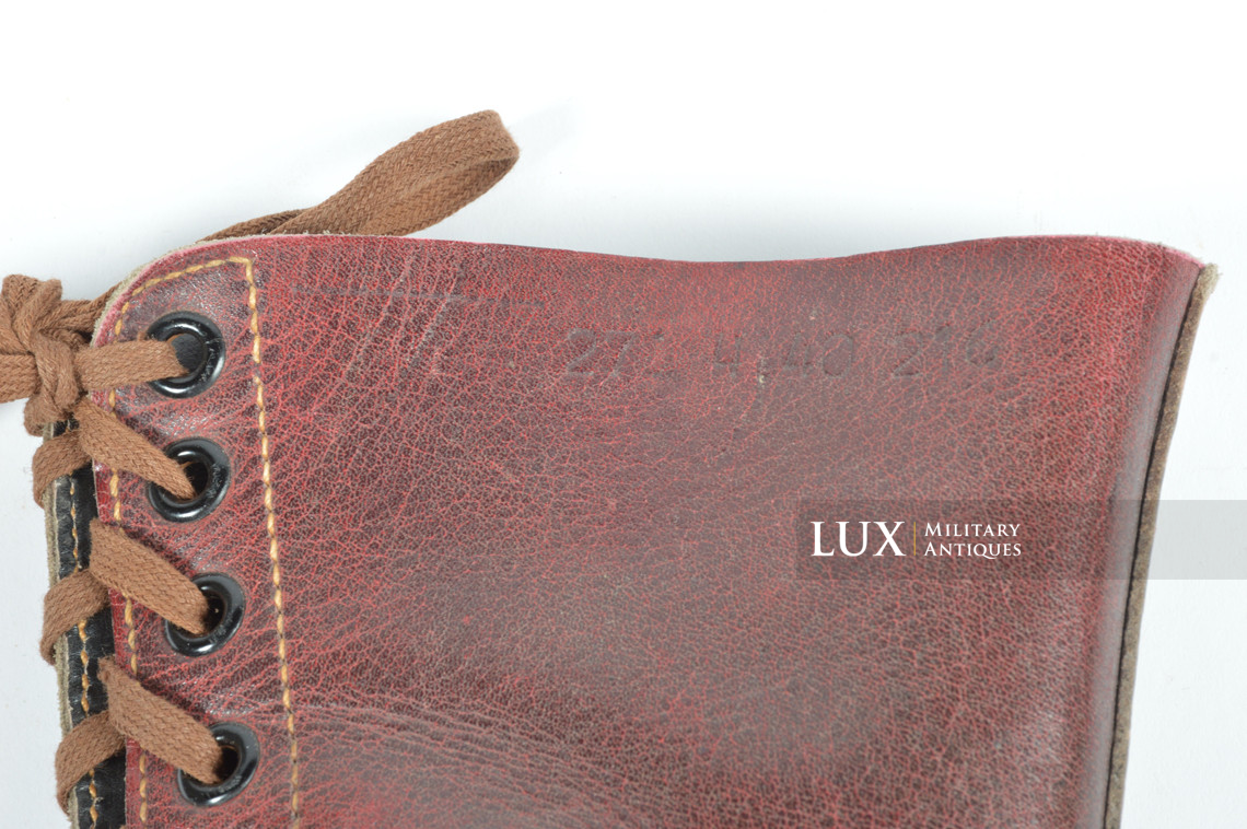 Rare early German paratrooper combat boots, « 1940 » - photo 15