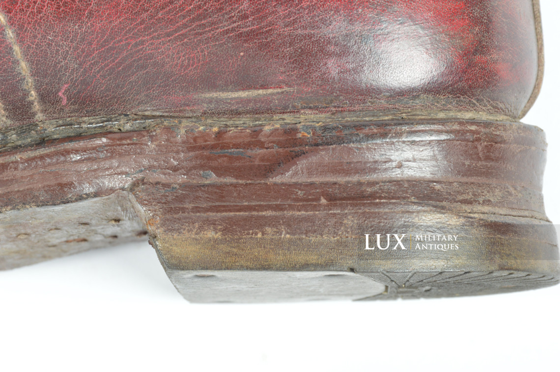 Rare early German paratrooper combat boots, « 1940 » - photo 17