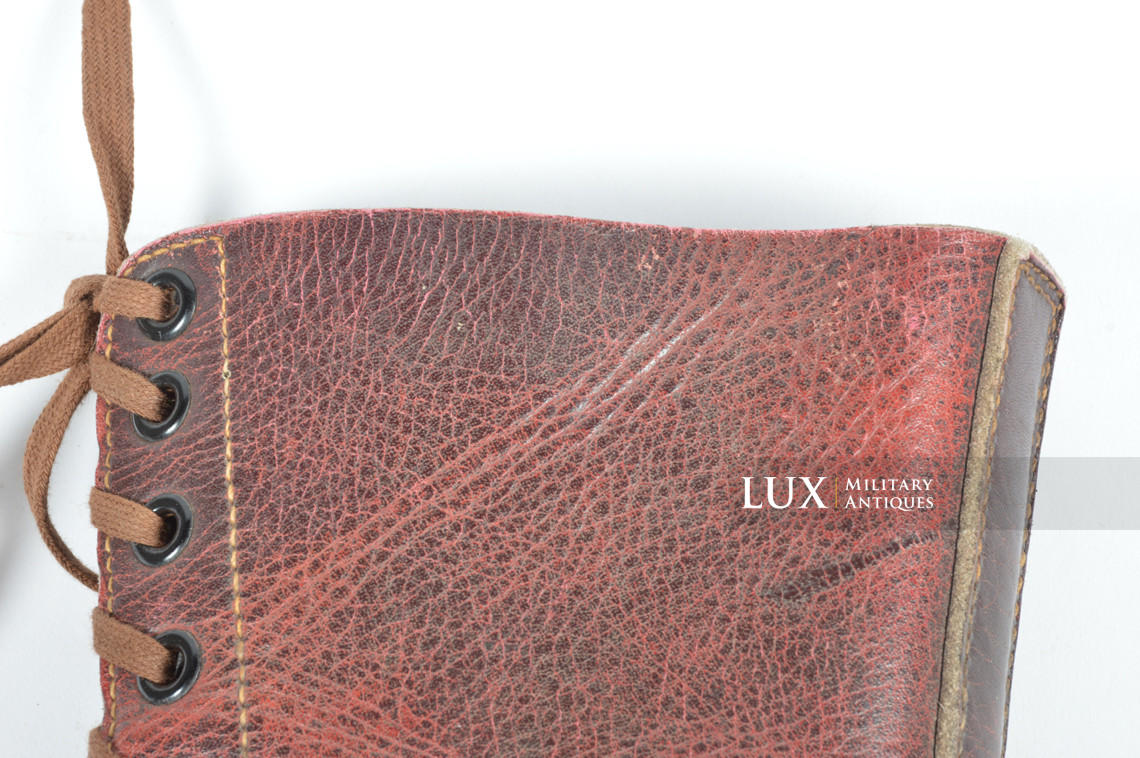 Rare early German paratrooper combat boots, « 1940 » - photo 25